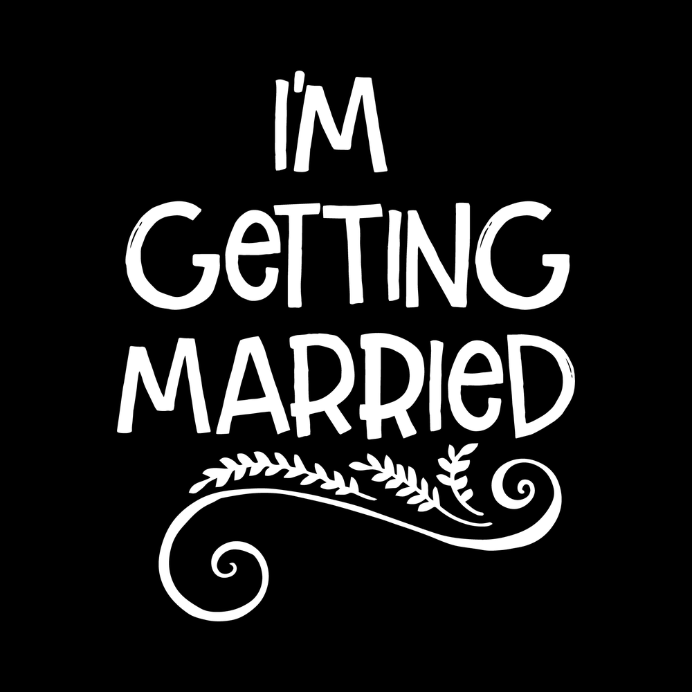 Im Getting Married Vinyl Decal Sticker