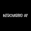 Introverted Af Vinyl Decal Sticker