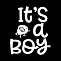 Its A Boy Vinyl Decal Sticker
