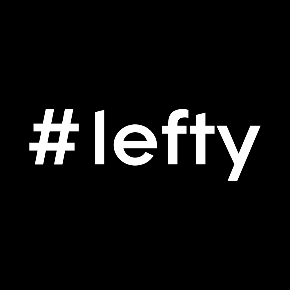 Lefty Vinyl Decal Sticker