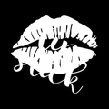 Lipstick Vinyl Decal Sticker
