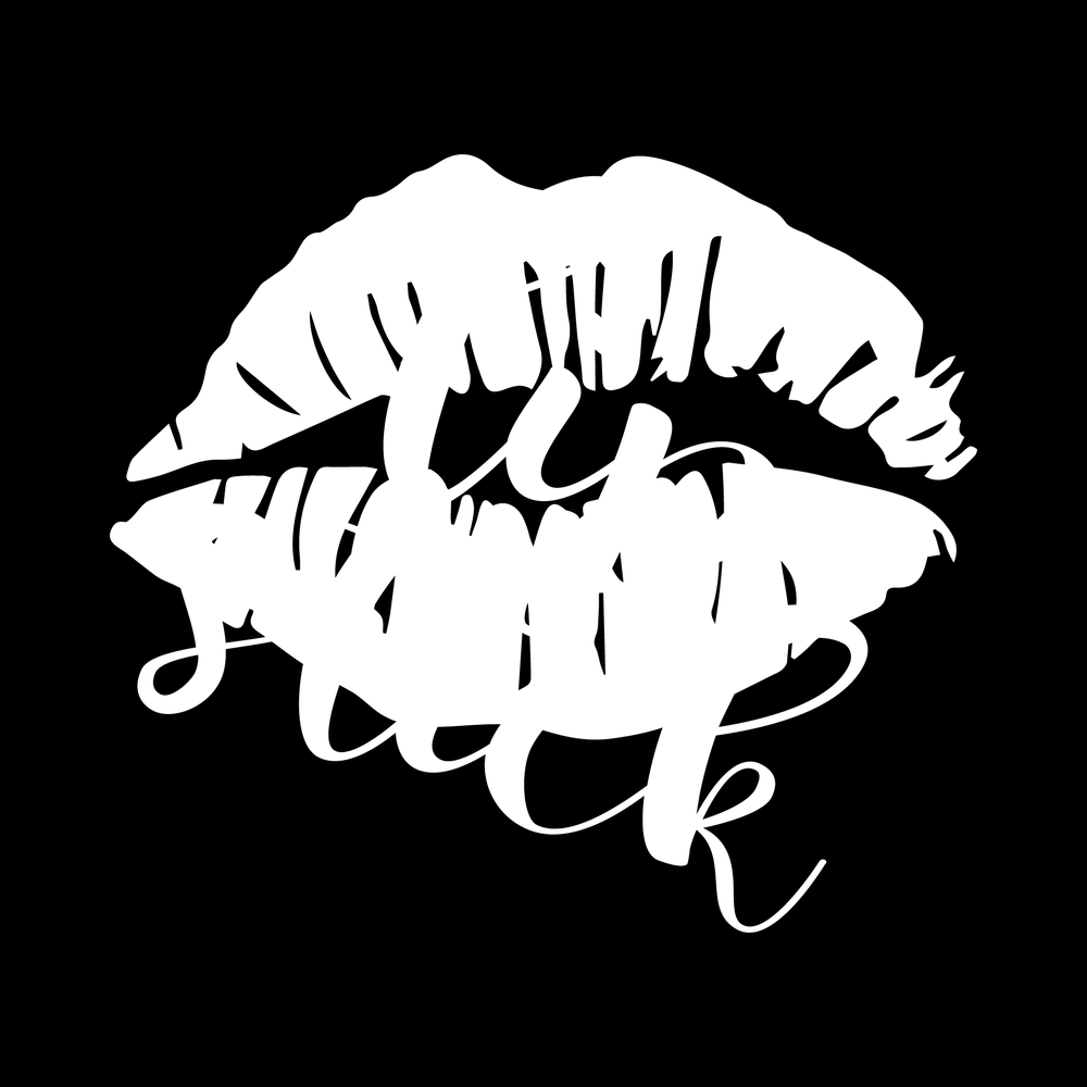 Lipstick Vinyl Decal Sticker