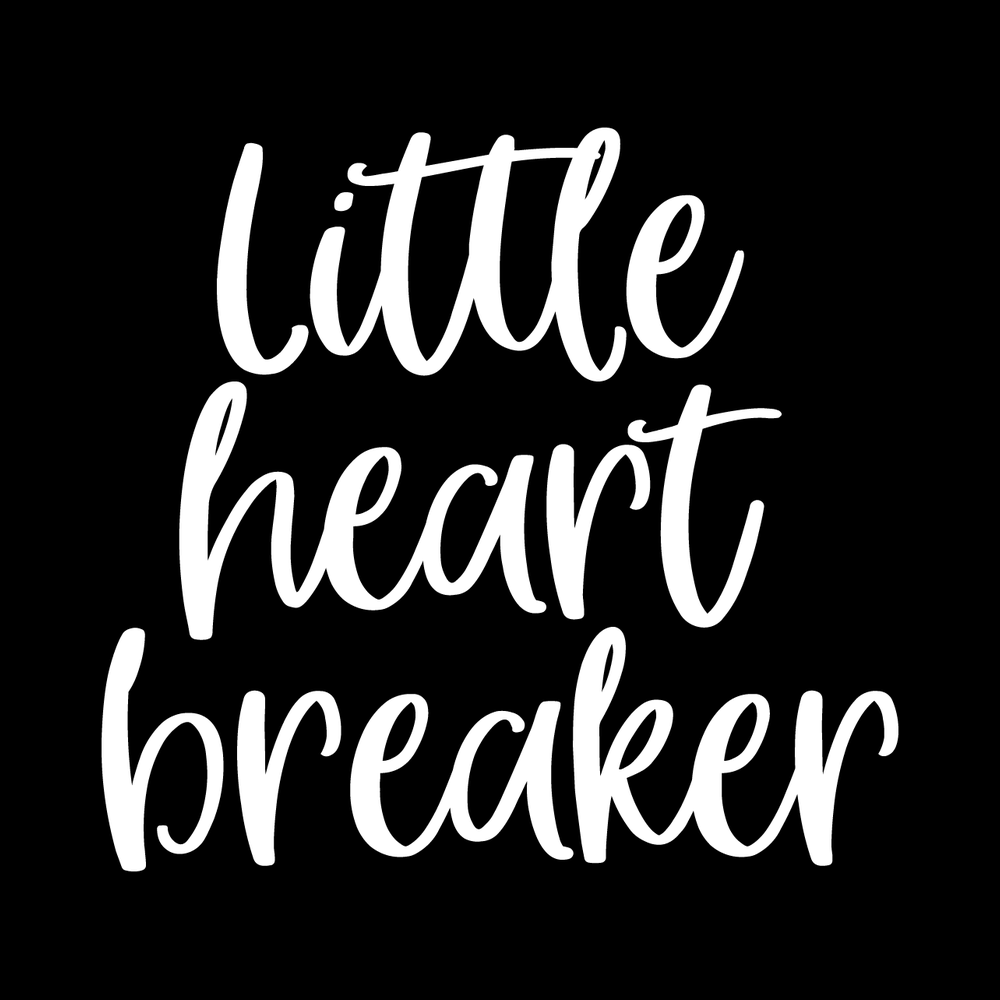 Little Heart Breaker Vinyl Decal Sticker
