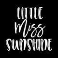 Little Miss Sunshine Vinyl Decal Sticker