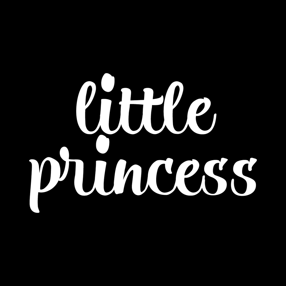 Little Princess Vinyl Decal Sticker