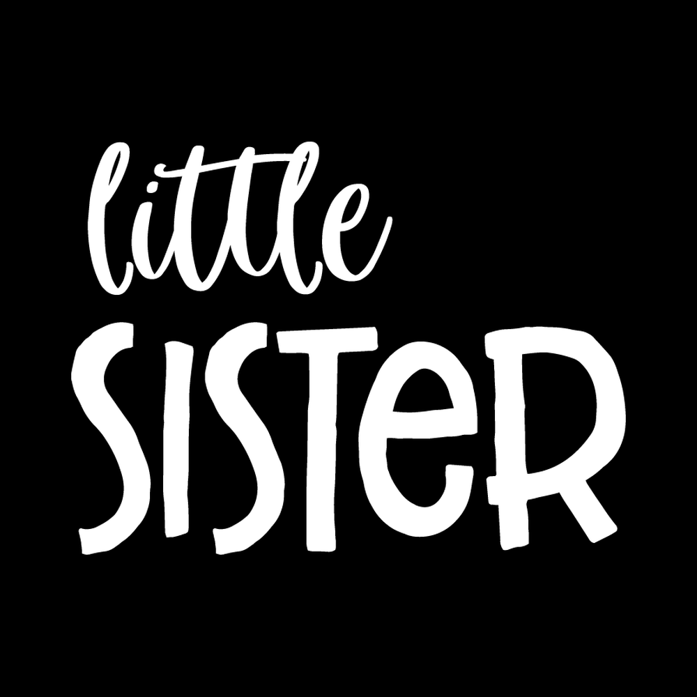 Little Sister Vinyl Decal Sticker