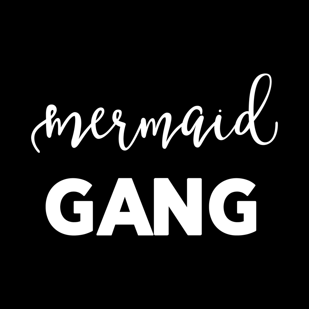 Mermaid Gang Vinyl Decal Sticker