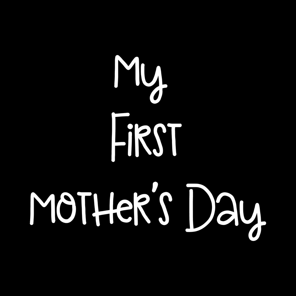 My First Mothers Day Vinyl Decal Sticker