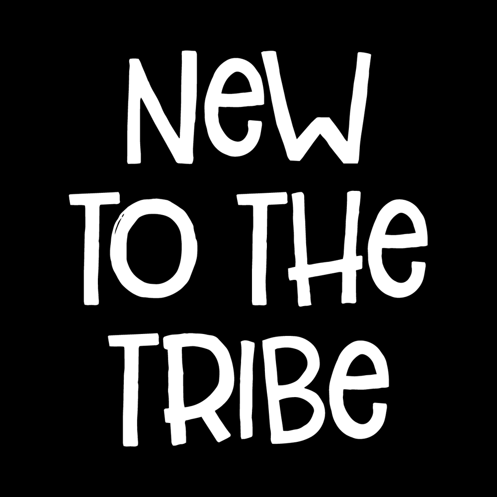 New To The Tribe Vinyl Decal Sticker