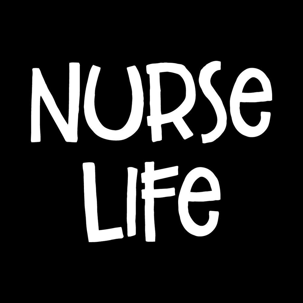 Nurse Life Vinyl Decal Sticker