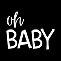 Oh Baby Vinyl Decal Sticker