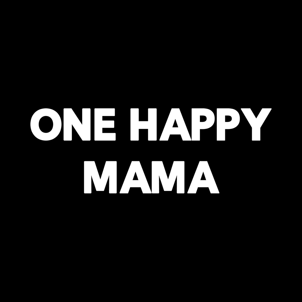 One Happy Mama Vinyl Decal Sticker