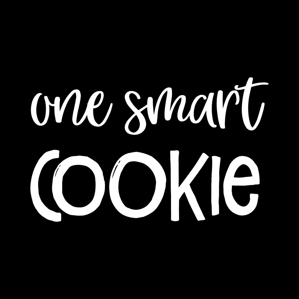 One Smart Cookie Vinyl Decal Sticker
