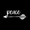 Peace Vinyl Decal Sticker