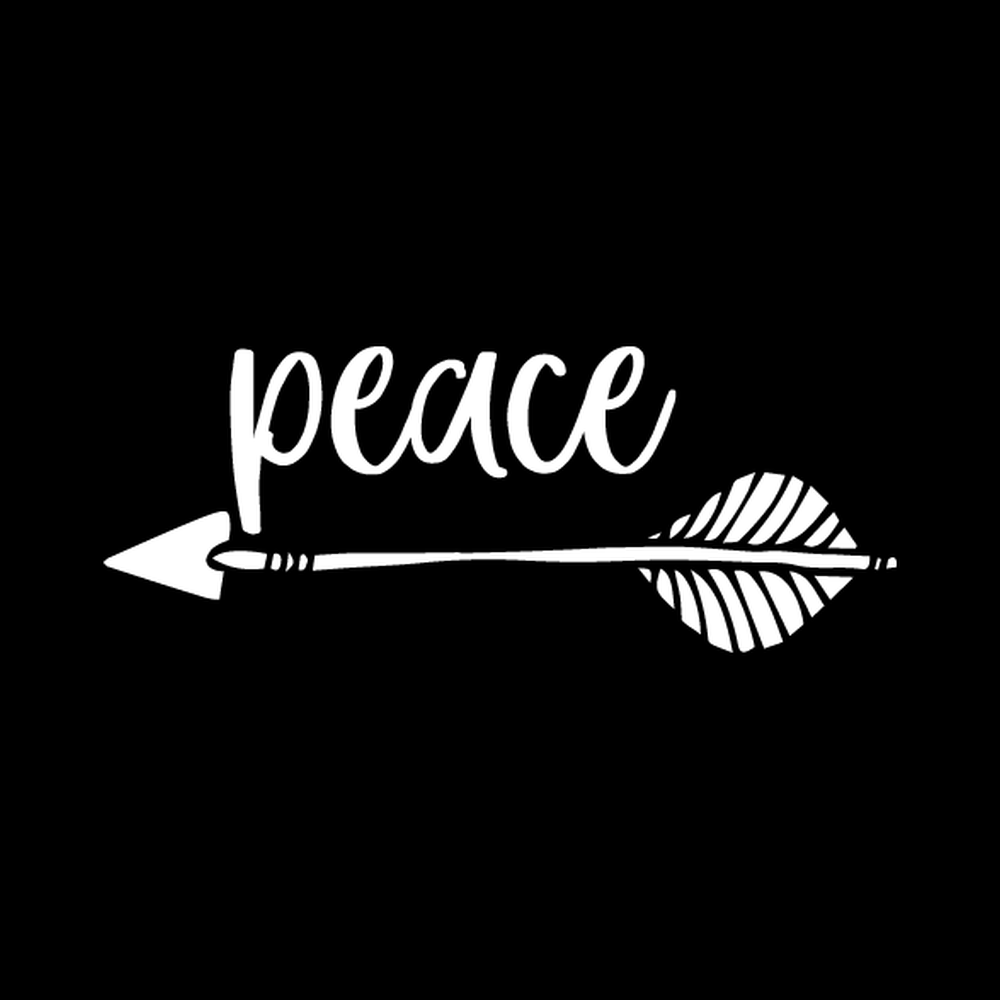 Peace Vinyl Decal Sticker