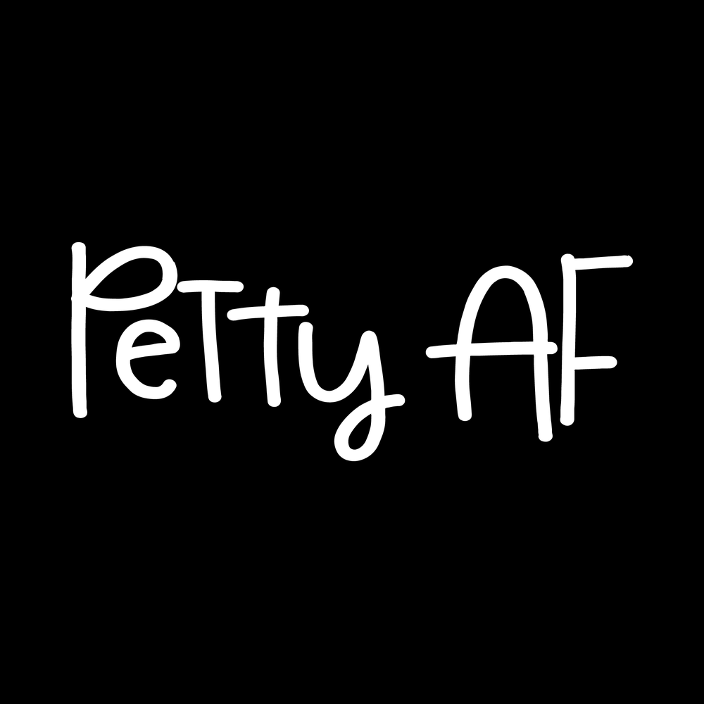 Petty Af Vinyl Decal Sticker