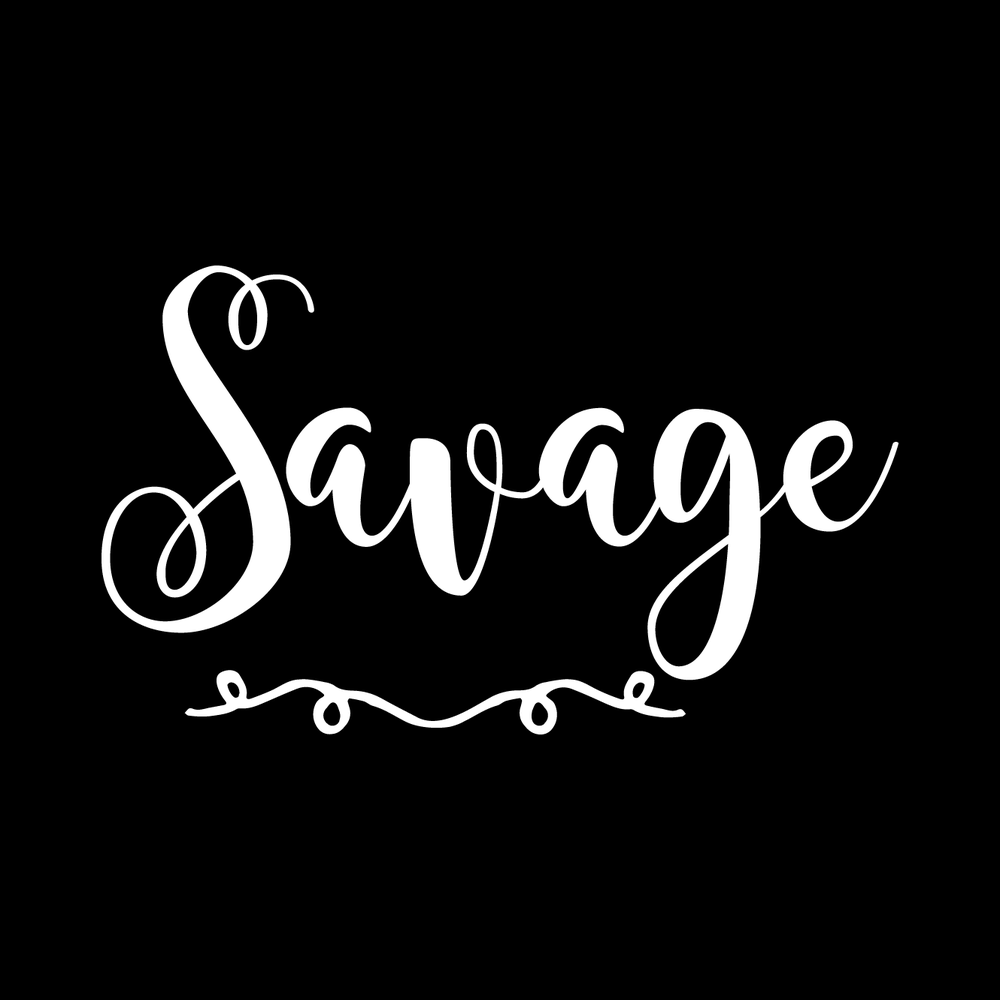 Savage Vinyl Decal Sticker