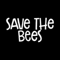 Save The Bees Vinyl Decal Sticker
