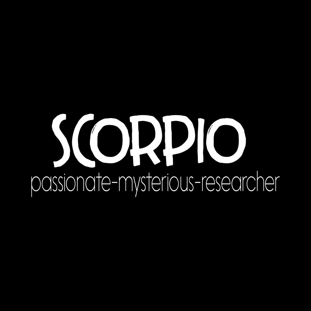 Scorpio Vinyl Decal Sticker