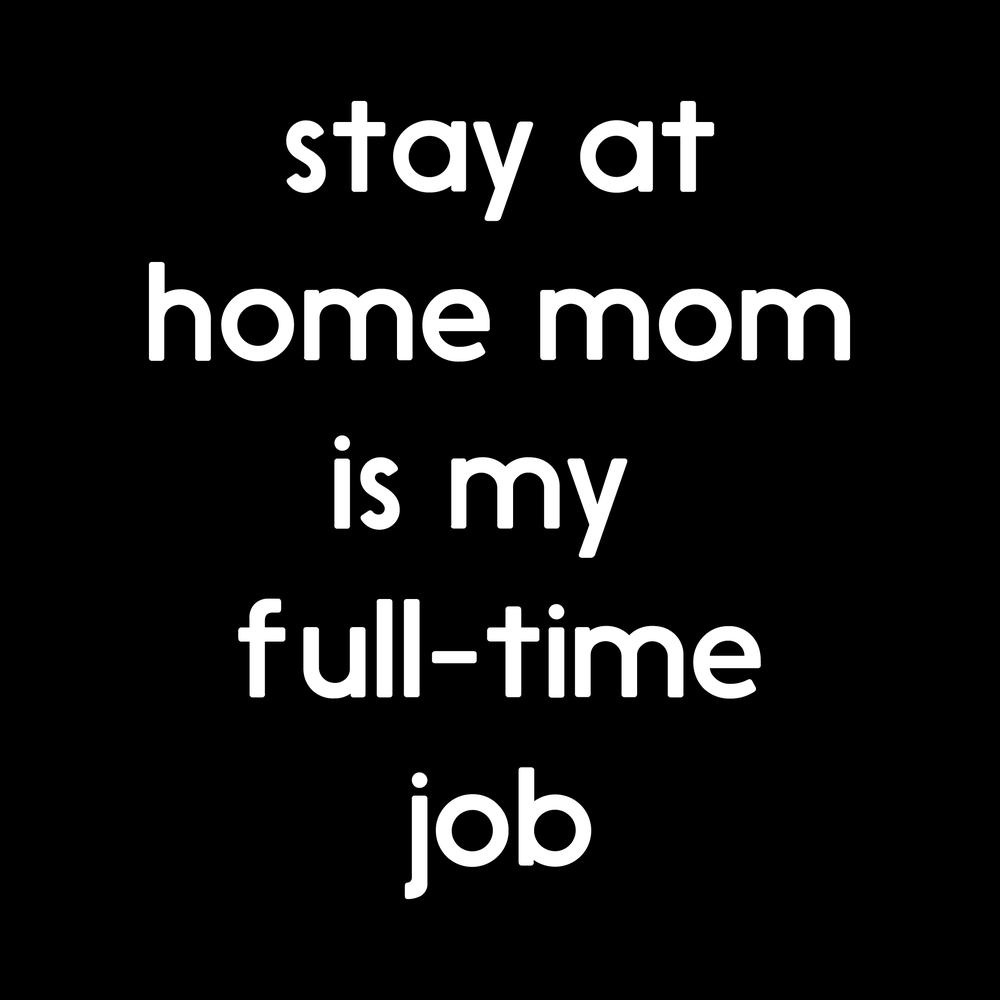 Stay At Home Mom Vinyl Decal Sticker