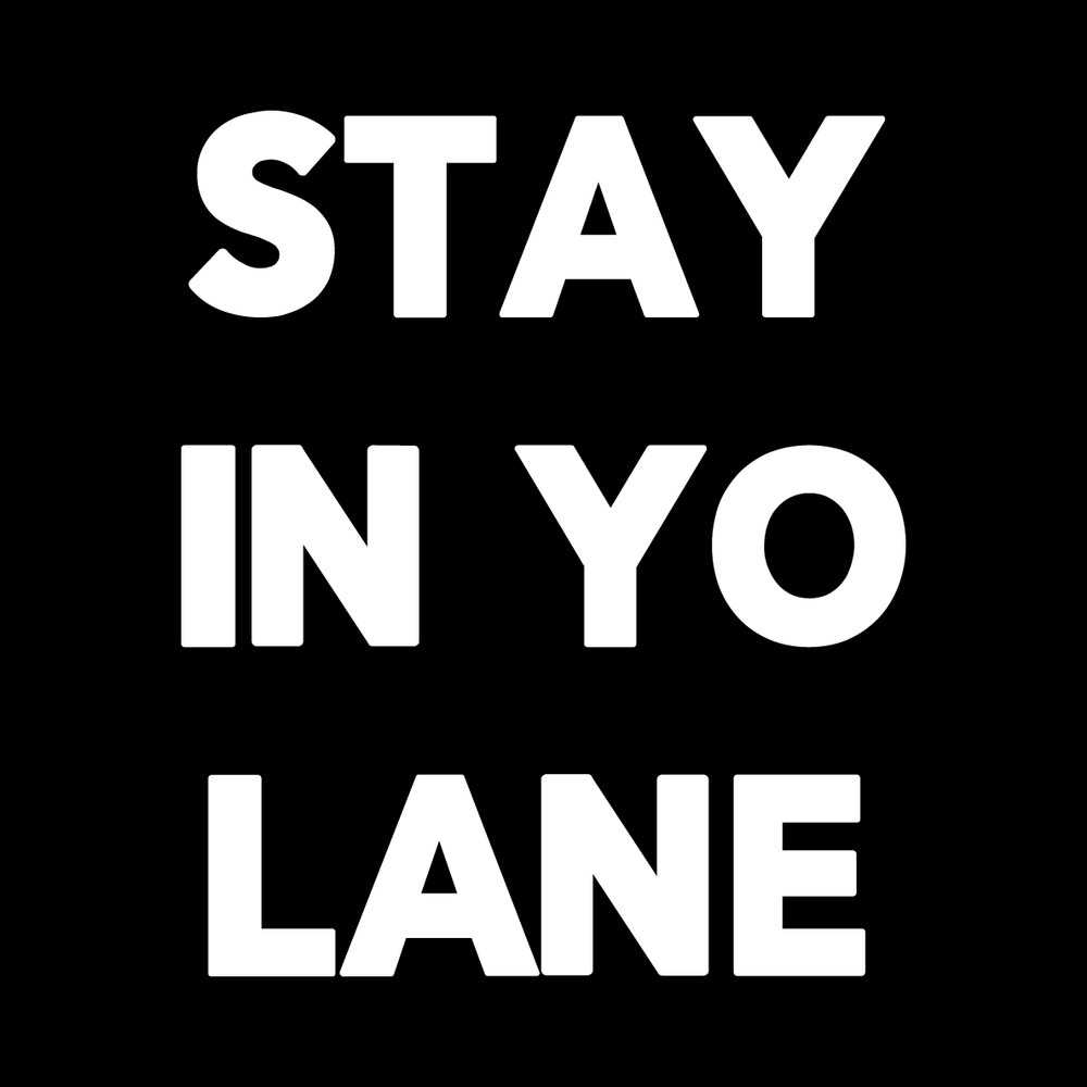 Stay Inyo Lane Vinyl Decal Sticker