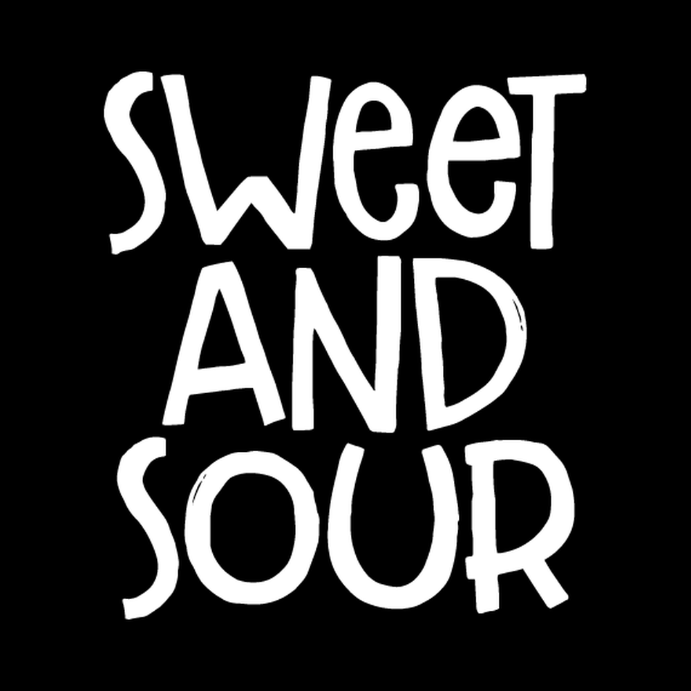 Sweet And Sour Vinyl Decal Sticker