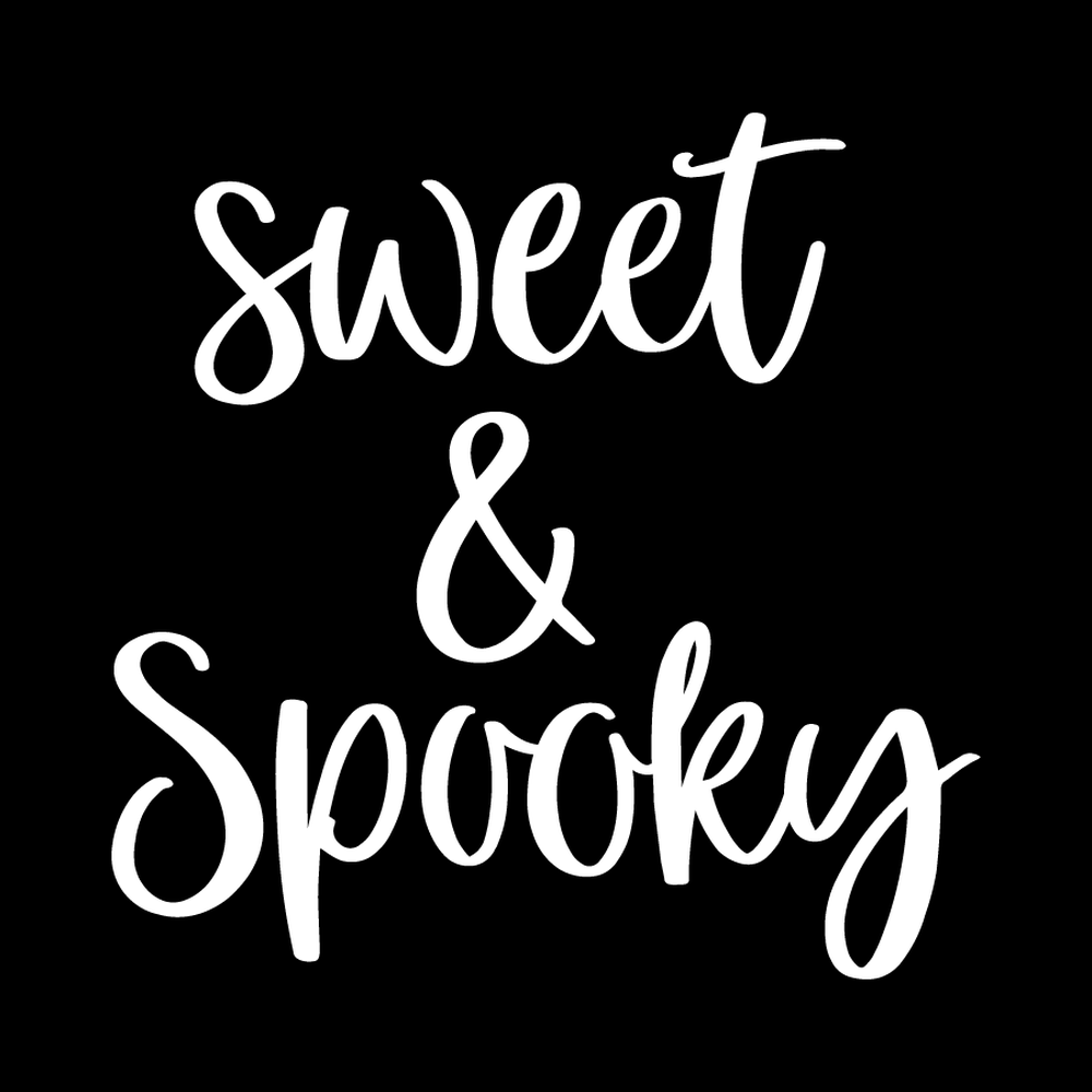 Sweet And Spooky Vinyl Decal Sticker