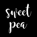 Sweet Pea Vinyl Decal Sticker