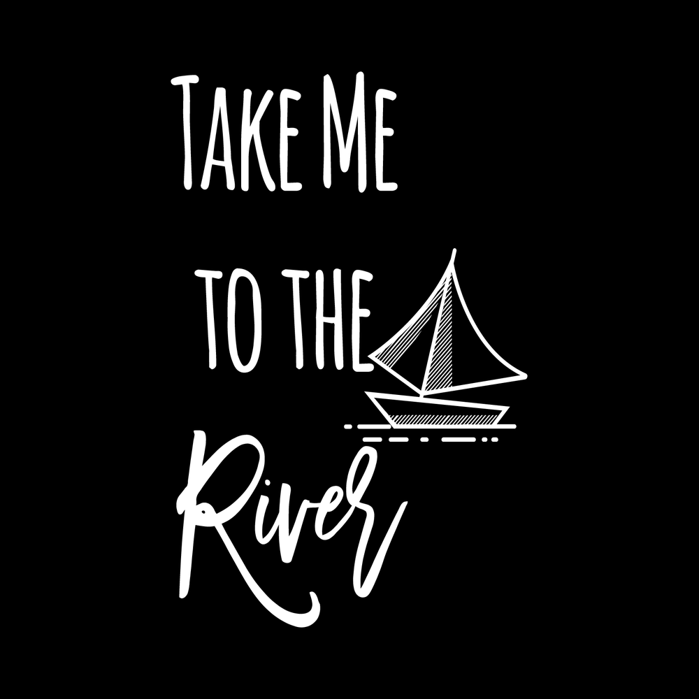 Take Me To The River Vinyl Decal Sticker