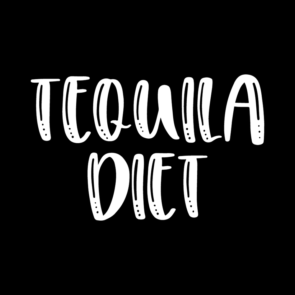 Tequila Diet Vinyl Decal Sticker