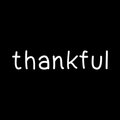 Thankful Vinyl Decal Sticker