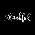 Thankful 1 Vinyl Decal Sticker