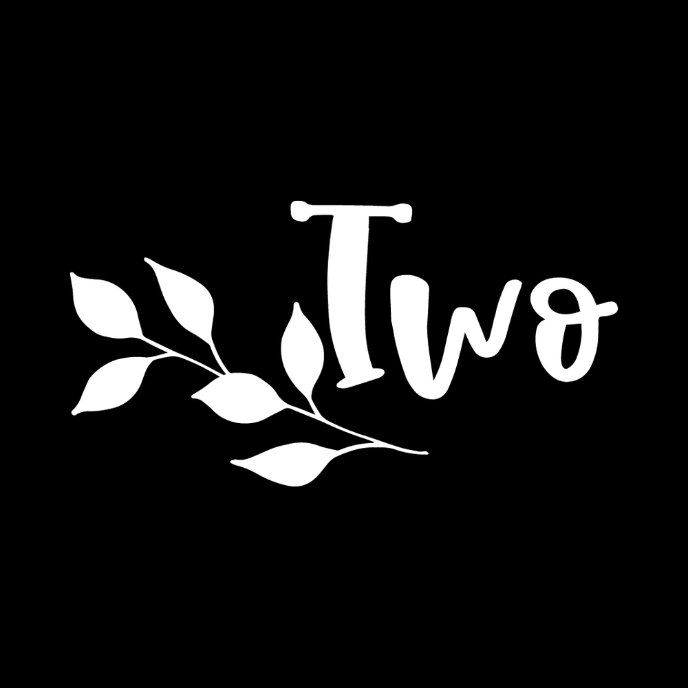 Two Vinyl Decal Sticker
