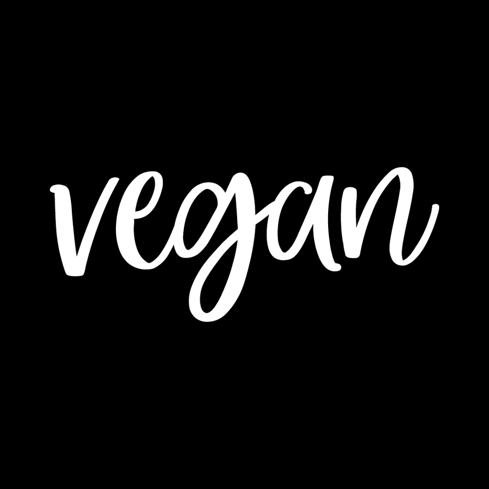 Vegan Vinyl Decal Sticker