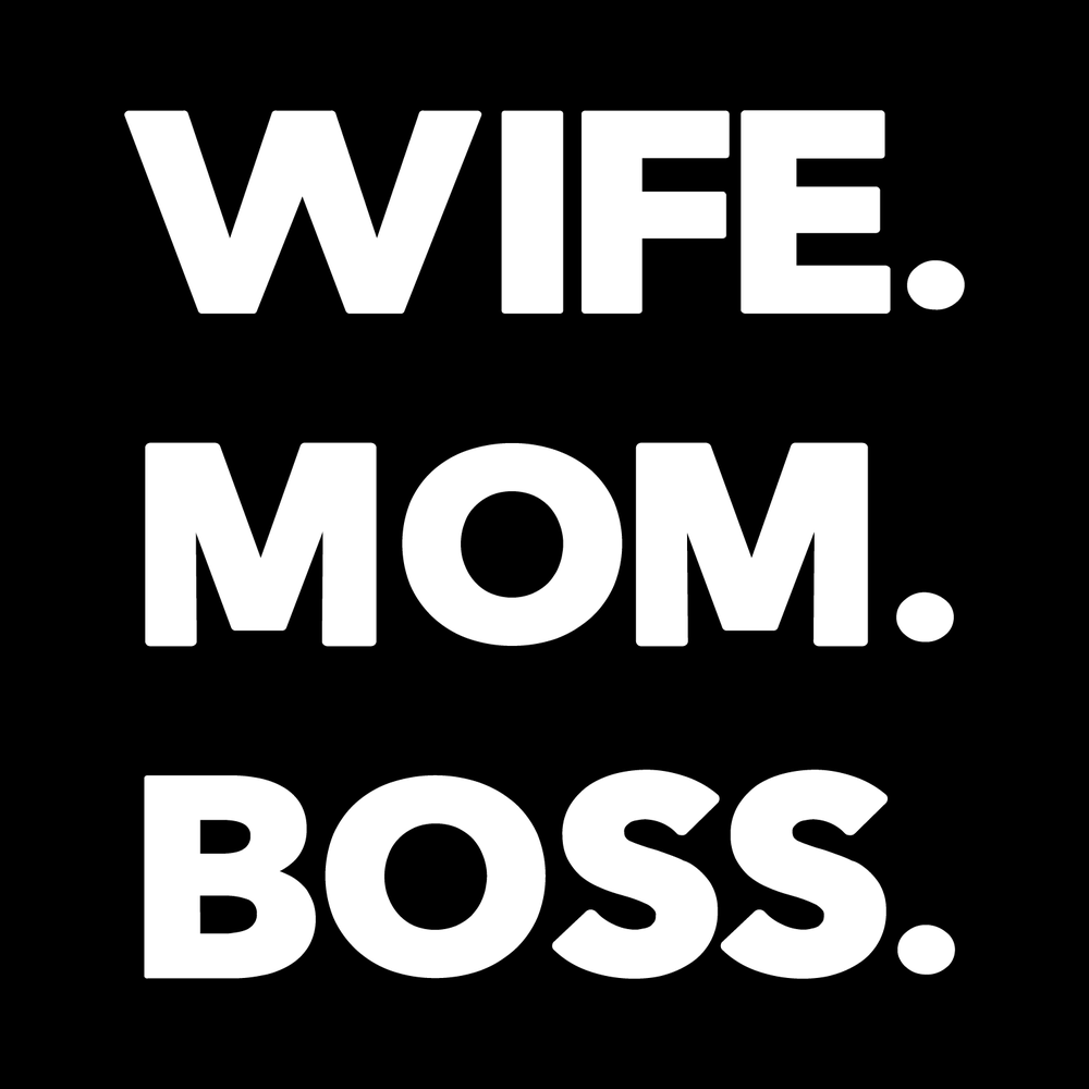 Wife Mom Boss 1 Vinyl Decal Sticker