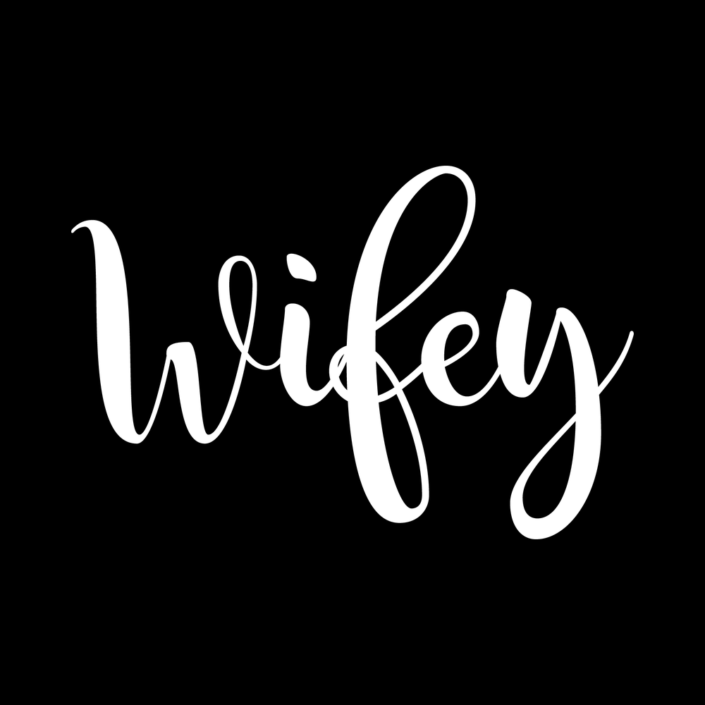 Wifey Vinyl Decal Sticker