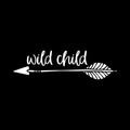 Wild Child Vinyl Decal Sticker