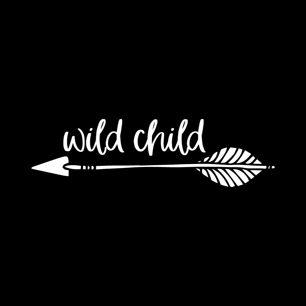 Wild Child Vinyl Decal Sticker
