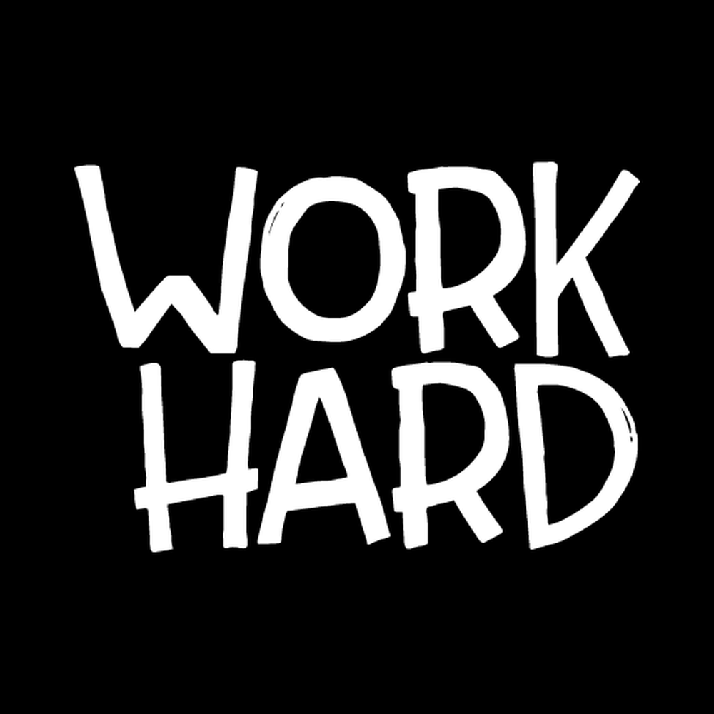 Work Hard Vinyl Decal Sticker