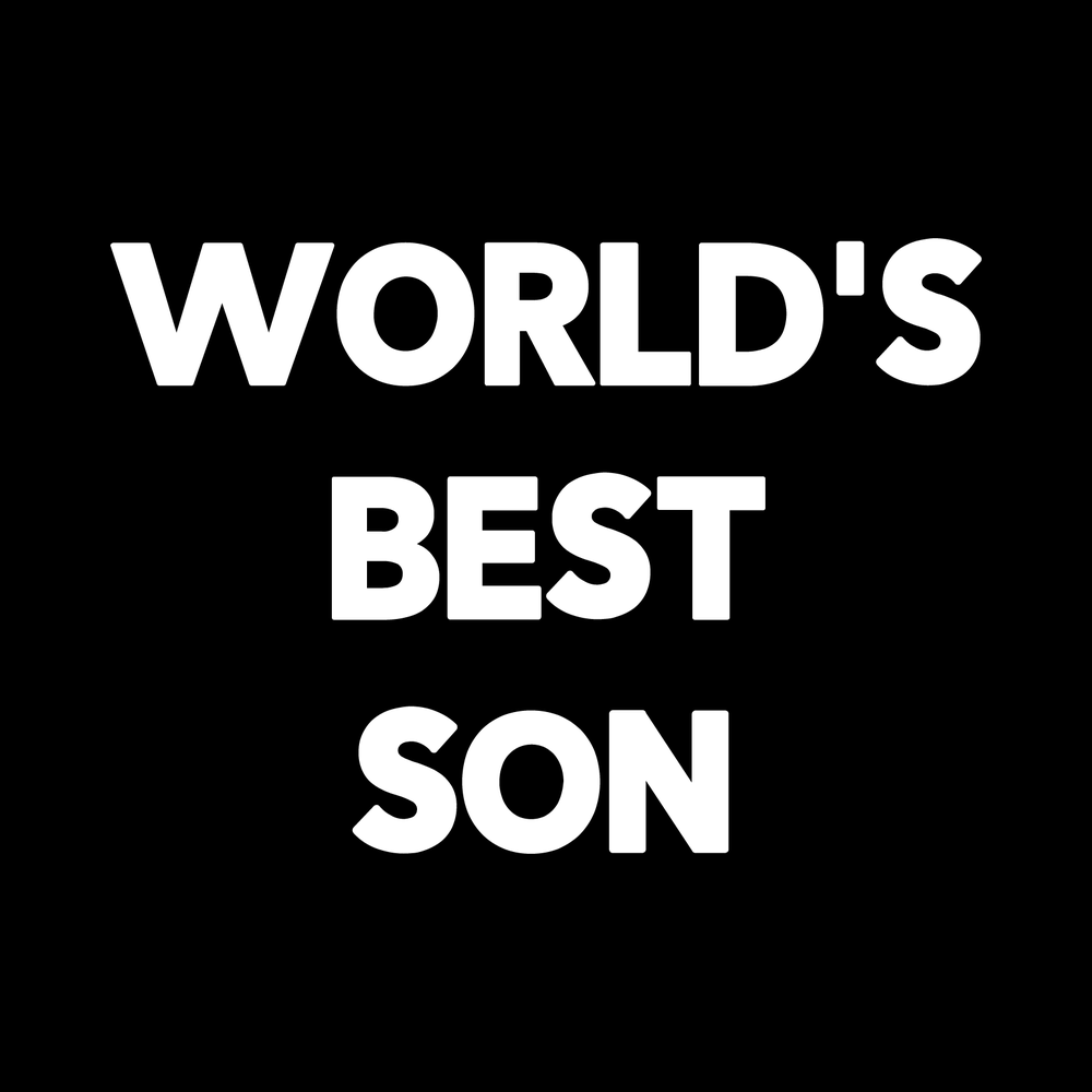 Worlds Best Son Vinyl Decal Sticker
