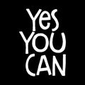 Yes You Can Vinyl Decal Sticker