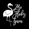 Zero Flocks Given Vinyl Decal Sticker